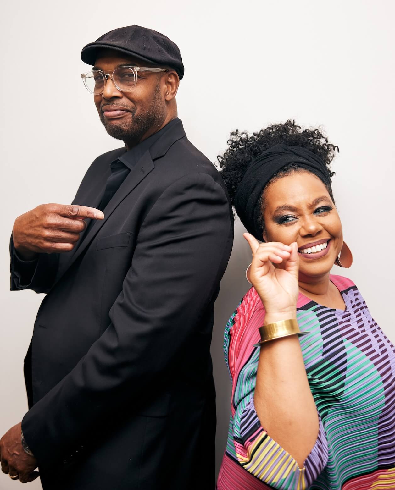 Gerald Veasley and Karen Briggs
